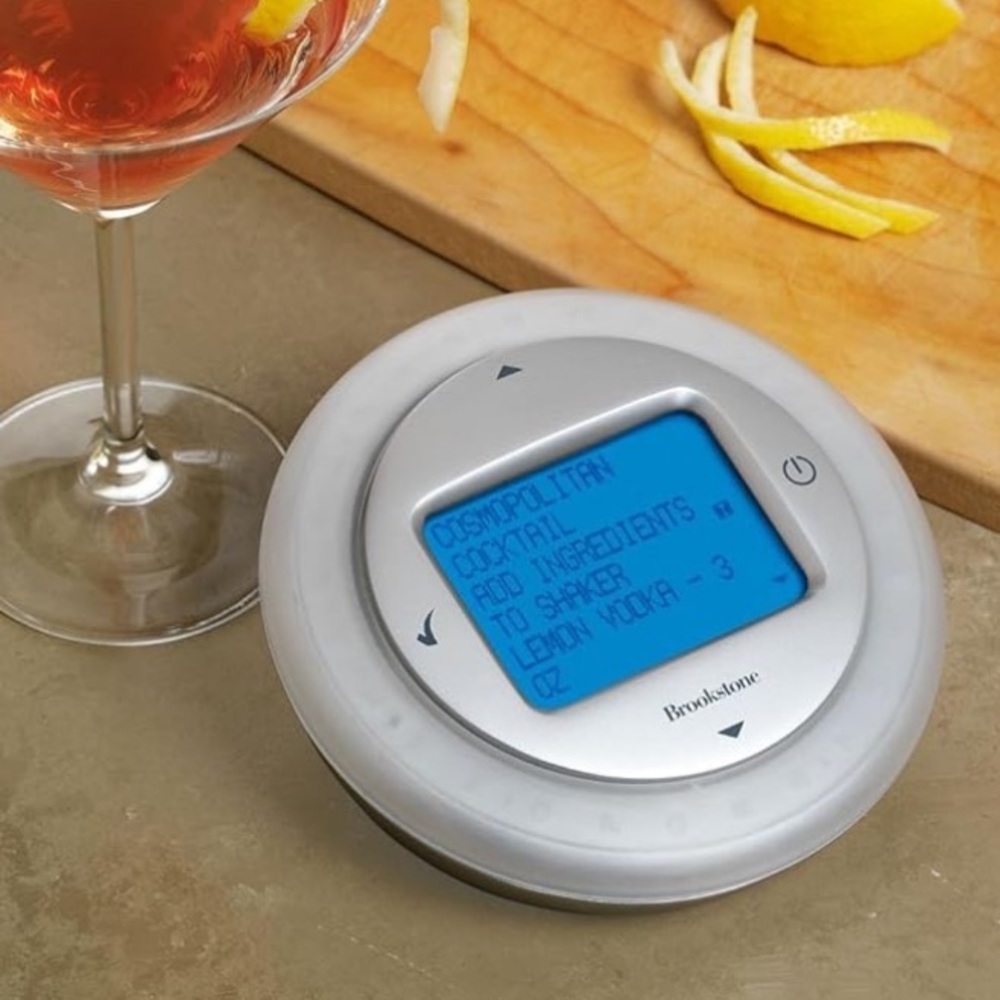 BROOKSTONE DIGITAL BARTENDER RECIPE GUIDE